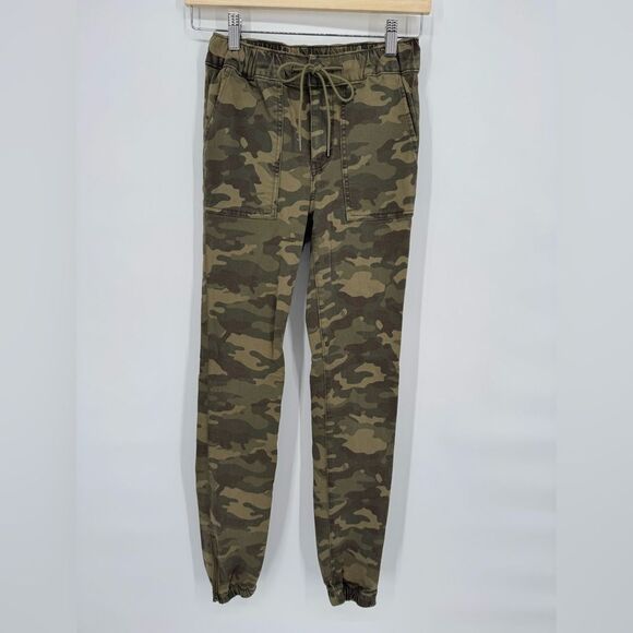 American Eagle Next Level Stretch Jegging Jogger Pants Size 0 Camo Print Stretch - Picture 3 of 10